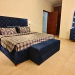 Bed Set Black Velvet Monarco Dressing Lights NS Sofa