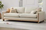 Sofa Set Islamabad Wooden Structure Off White NS Sofa